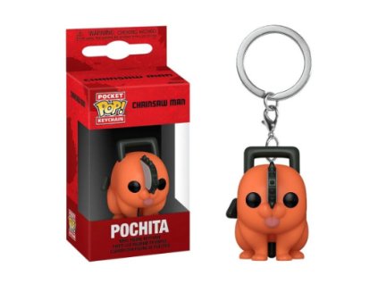Klíčenka Funko Pocket Pop! Chainsaw man Pochita