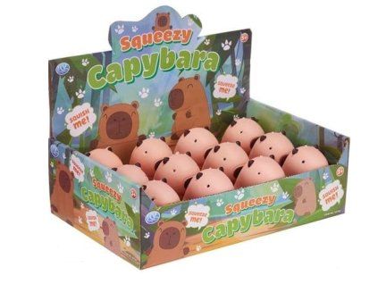 Antistresová figurka Squishy Kapybara 8cm