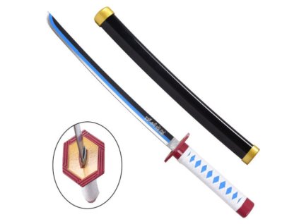 Katana Mini Bamboo Demon Slayer Giyu Tomioka