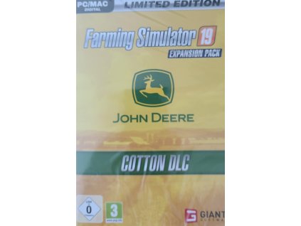 PC Farming Simulator 19 John Deere Cotton Nové