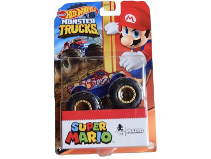 Hot Wheels Monster Trucks Super Mario Mario