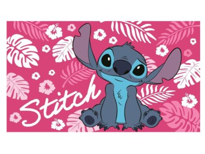 Pěnový koberec Lilo a Stitch květiny 40x60cm