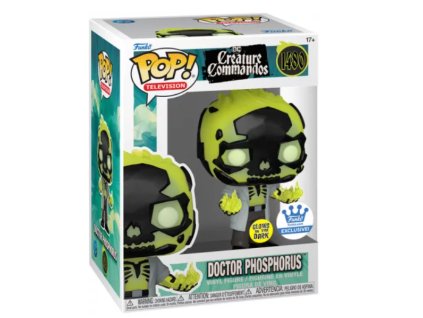 Funko Pop! 1480 DC Creature Comandos Dr Phosphorus Glows in the Dark