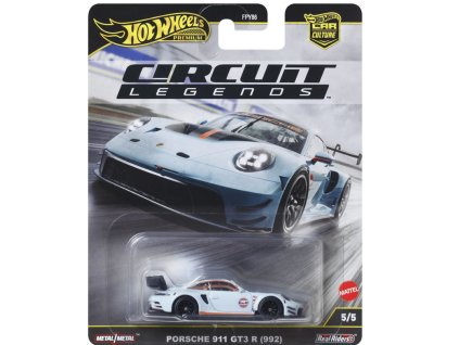 Hot Wheels Premium Car Culture Circuit Legends Porsche 911 GT3
