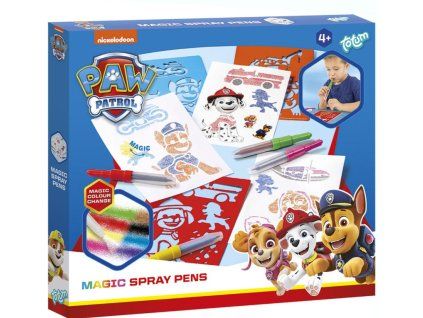 Foukací fixy Tlapková patrola