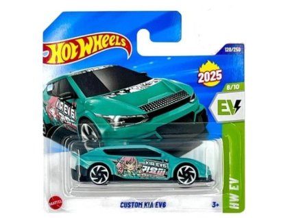 Hot Wheels Custom Kia EV6 zelená
