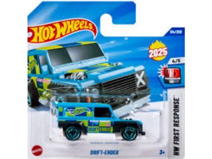 Hot Wheels Drift Ender modrý