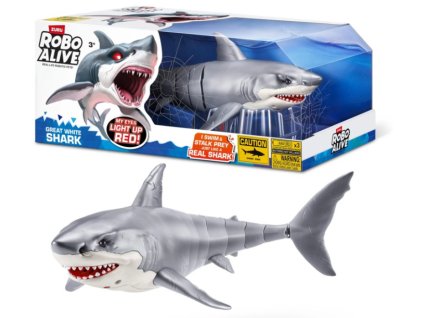 Robo Alive Bílý žralok