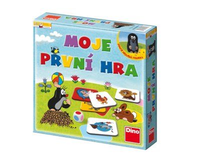 Dětská společenská hra Krtek moje první hra