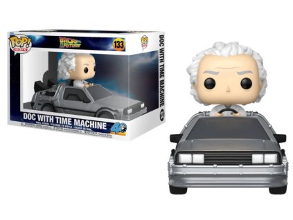 Funko Pop! 133 Back to the Future Doc with Time Machine