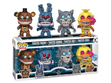 Funko Pop! Five Nights at Freddys 4Pack Twisted Ones