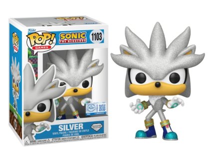 Funko Pop! 1103 Sonic Silver Diamond