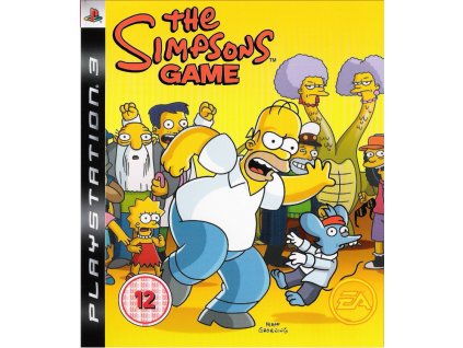 PS3 The Simpsons Game