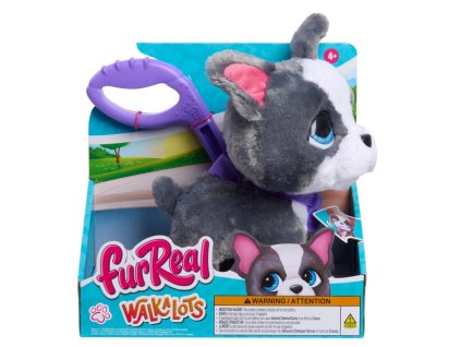 FurReal WalkALots Francouzský buldoček