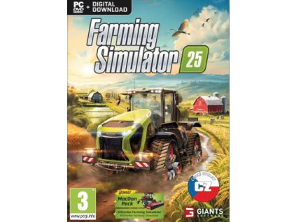 PC Farming Simulator 25 CZ