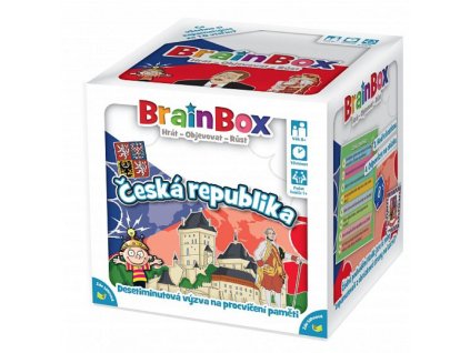 Společenská hra Brainbox Česká republika CZ