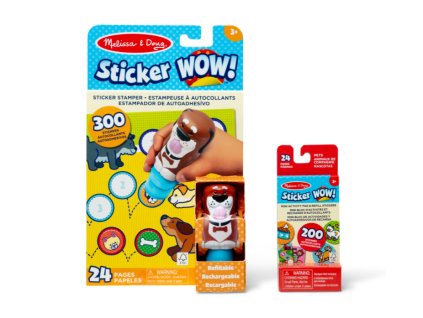 Knížka s razítkovačem Melissa and Doug Sticker Wow! Cocoa
