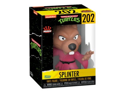 Funko Minis The Mutant Teenage Ninja Turtles 202 Splinter Nov