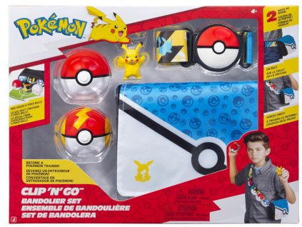 Pokémon Clip N Go Bandolier Set Pikachu