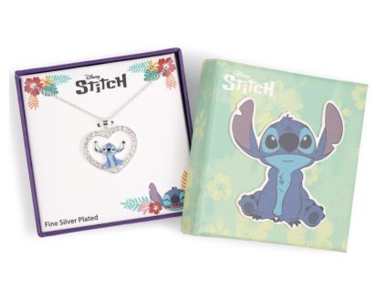 Náhrdelník Stitch v srdci