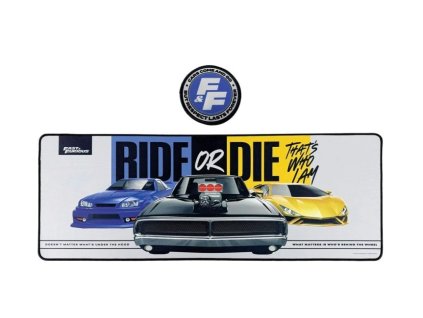 Podložka pod myš a podtácek Fast and Furious