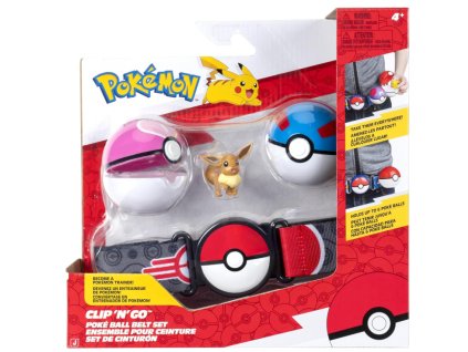 Pokémon Clip N Go Belt Set Eevee