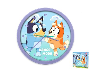 Nástěnné hodiny Bluey