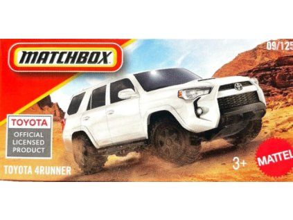 Matchbox Toyota 4Runner bílá Box