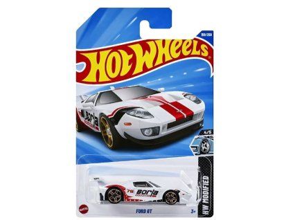Hot Wheels Ford GT bílý
