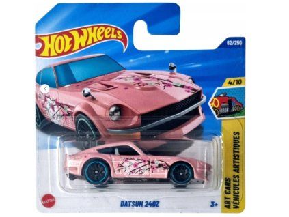 Hot Wheels Datsun 240Z růžový
