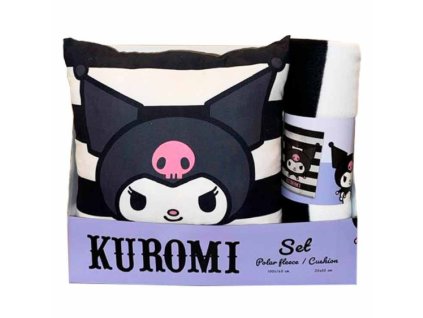 Deka a polštář Hello Kitty Kuromi