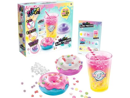 So Slime Slimelicious Slime Donuty a nápoje