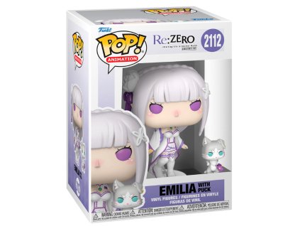 Funko Pop! 2112 Re Zero Emilia with Puck