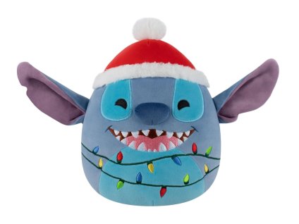 Plyšák Squishmallow Stitch vánoční 25cm