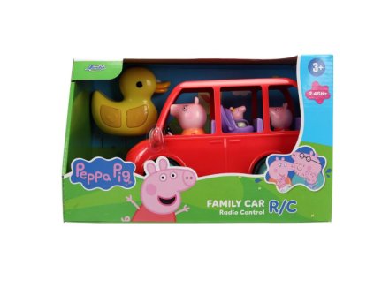 Auto RC Prasátko Peppa Rodinné auto