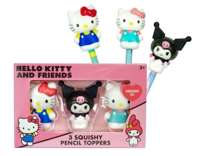 Násada na tužky Hello Kitty 3D Squishy 3ks