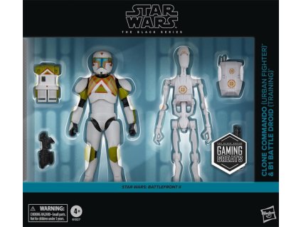 Figurky Star Wars The Black Series Clone Commando a B1 Battle Droid