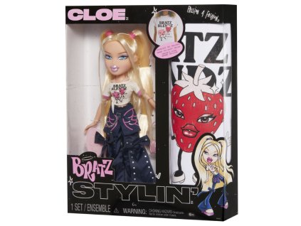 Panenka Bratz Stylin Cloe a tričko
