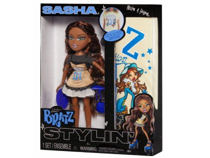 Panenka Bratz Stylin Sasha a tričko