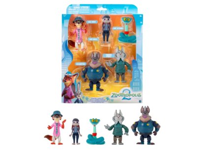 Figurky Zootropolis 5ks