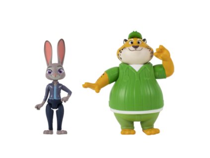 Figurky Zootropolis Judy Hopps a Clawhauser