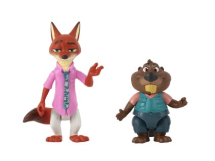 Figurky Zootropolis Nick Wilde a Nibbles Maplestick