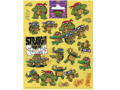 Samolepky Želvy Ninja typ L