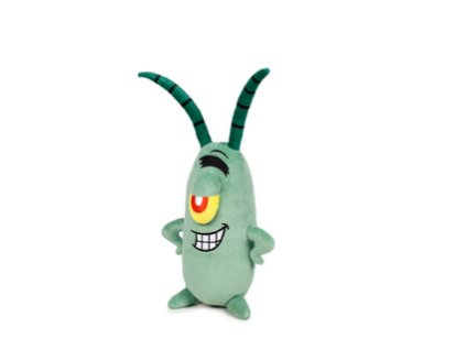 Plyšák SpongeBob Sheldon J. Plankton 30cm