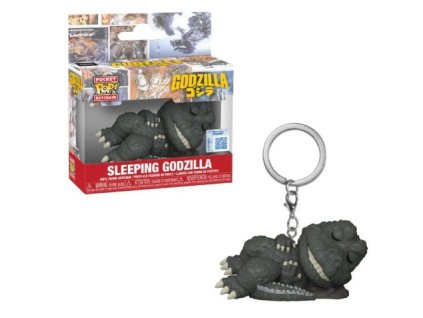 Klíčenka Funko Pocket Pop Sleeping Godzilla