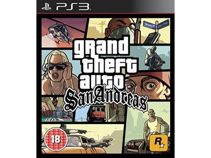 PS3 Grand Theft Auto San Andreas (GTA)