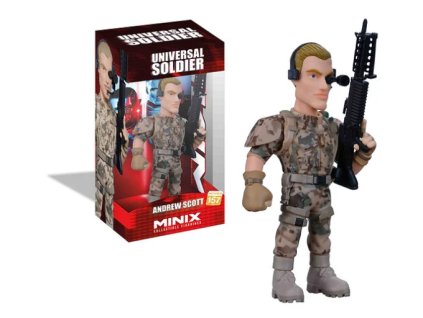 Figurka Minix Universal Soldier Andrew Scott 12cm Nové