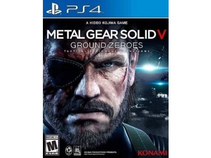 PS4 Metal Gear Solid V Ground Zeroes