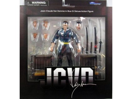 Figurka Jean Claude Van Damme Deluxe Blue Gi 18cm1