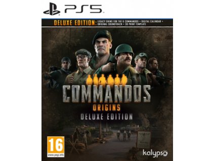 PS5 Commandos Origins Deluxe Edition
